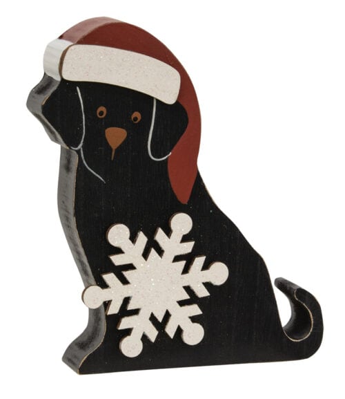 Sitter Dog-Snowflake