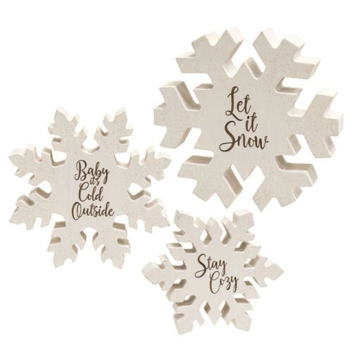 Sitter-Chunky Snowflakes