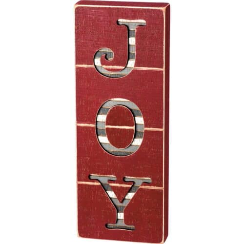 Sign-Joy Slat Red