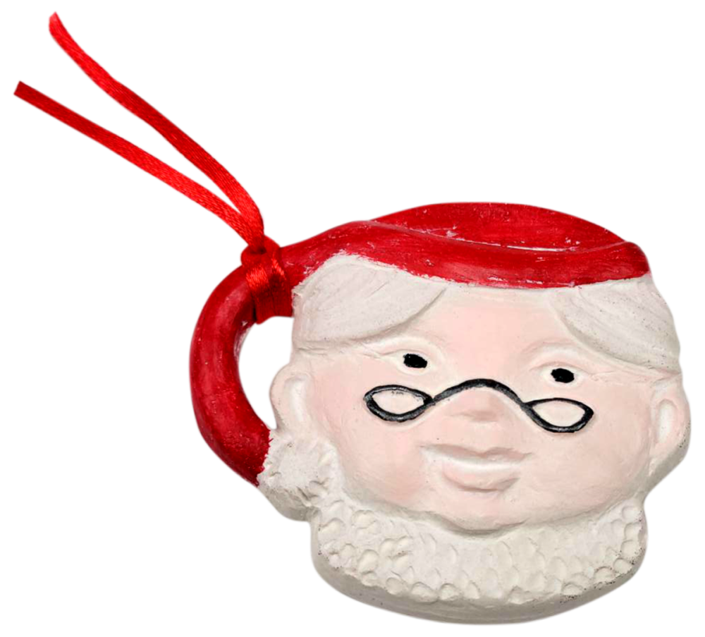 Mrs Claus Mug Ornament