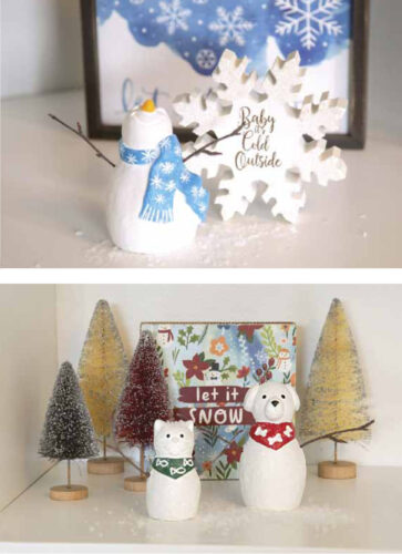 Holiday Lookbook 2023 Happy Snowman, Snow Dog, Snow Cat