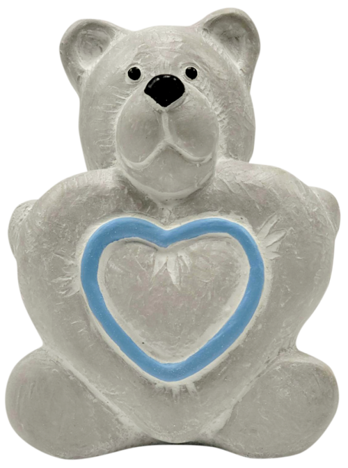 Bear Blue Heart