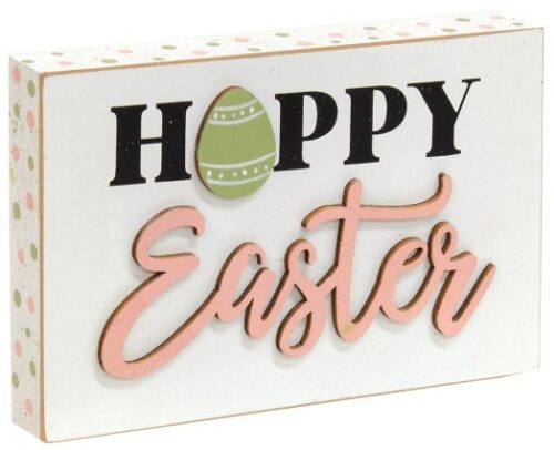 Sign-Hoppy Easter