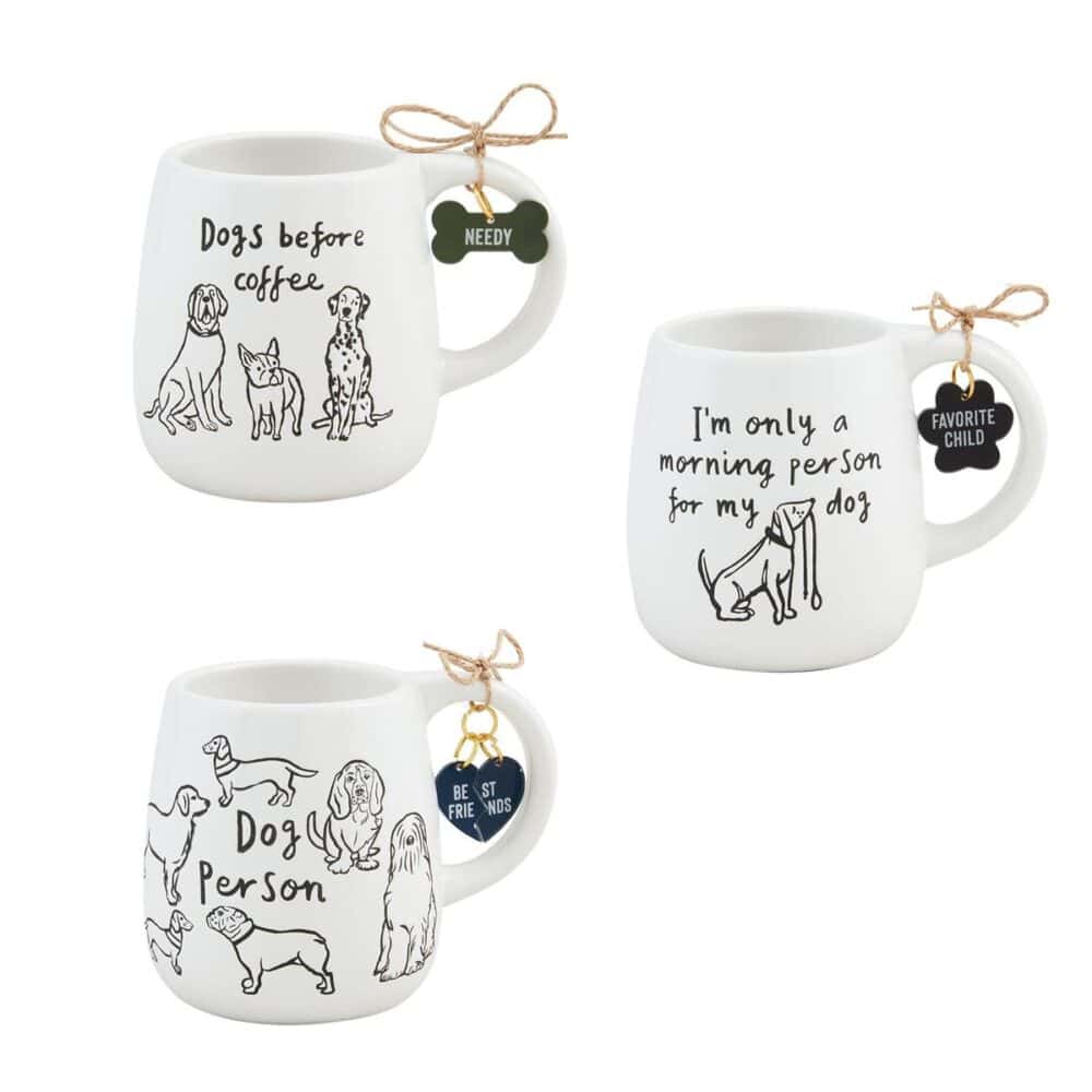 Collar Charm Dog Mugs