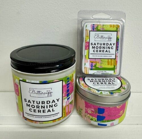 Buttercupp Candles-Saturday Morning Cereal