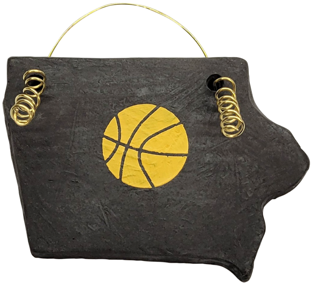 Iowa Basketball Ornament