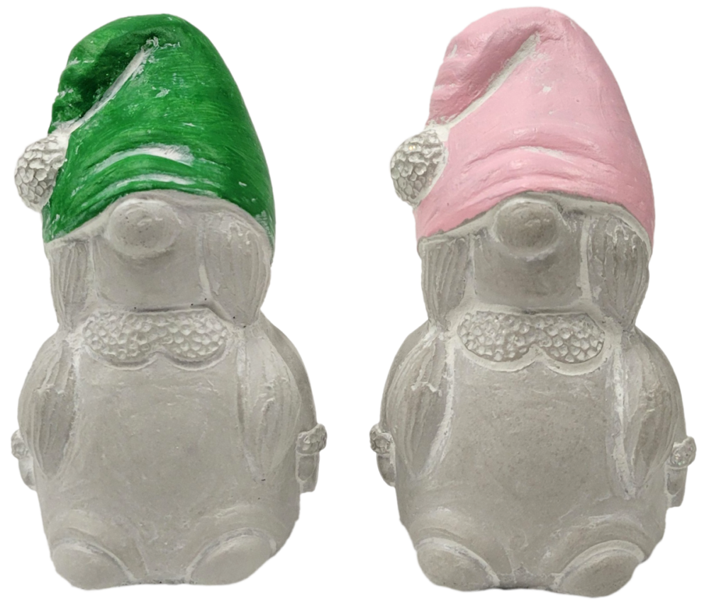 Comfy Gnome - Grey w/ Green