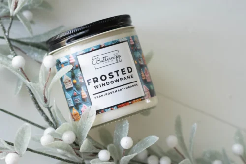 Buttercupp Candles-Frosted Windowpane