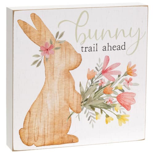 Sign- Bunny Trail