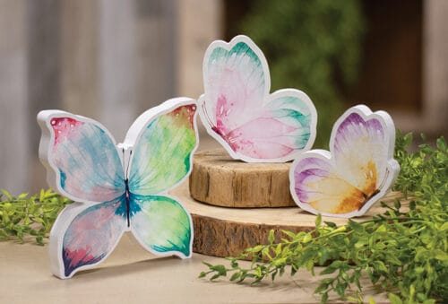 Set of 3- Butterflies