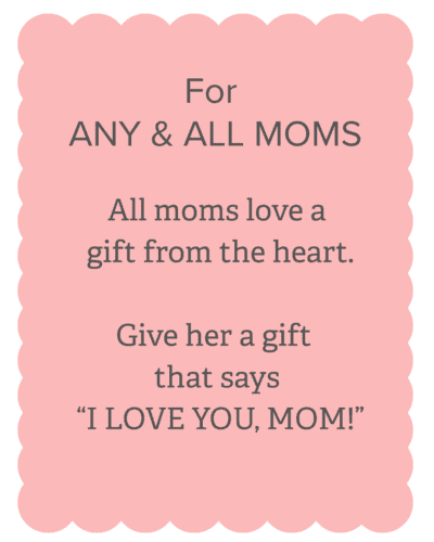 For any and all moms
