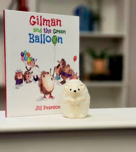 Hedgehog and book glory