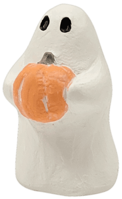 Ghost with Pumpkin