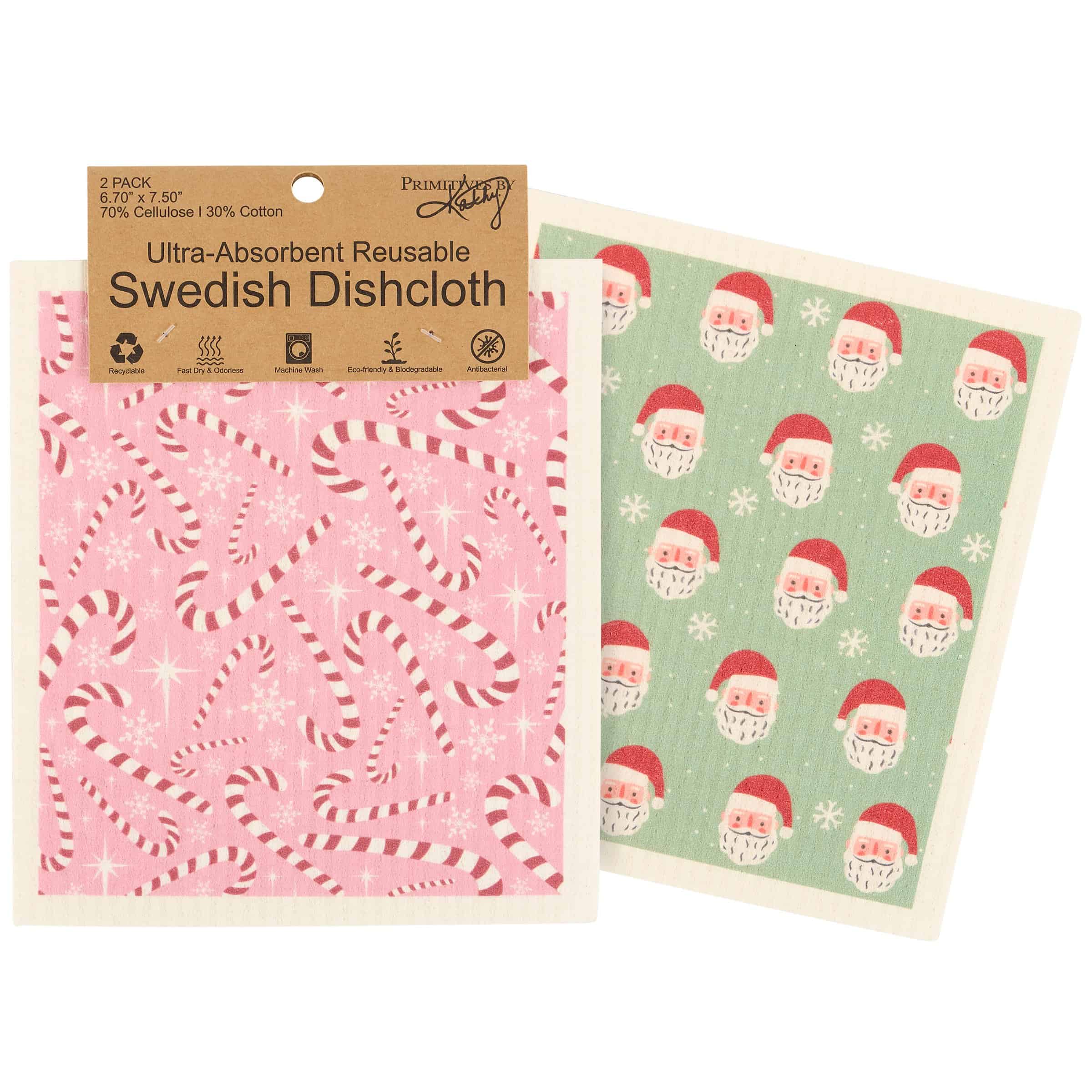 Cloth Set- Candy Cane