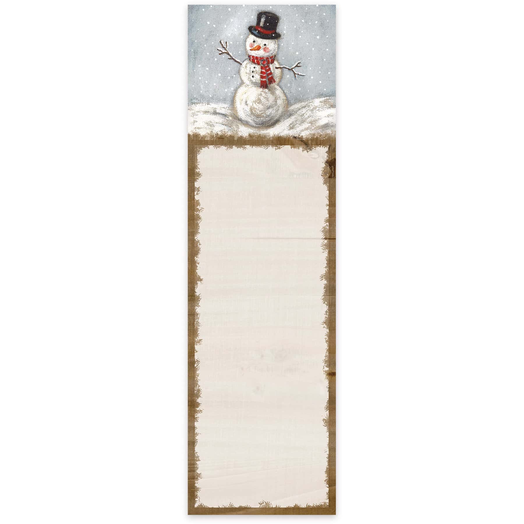 Notepad- Snowman