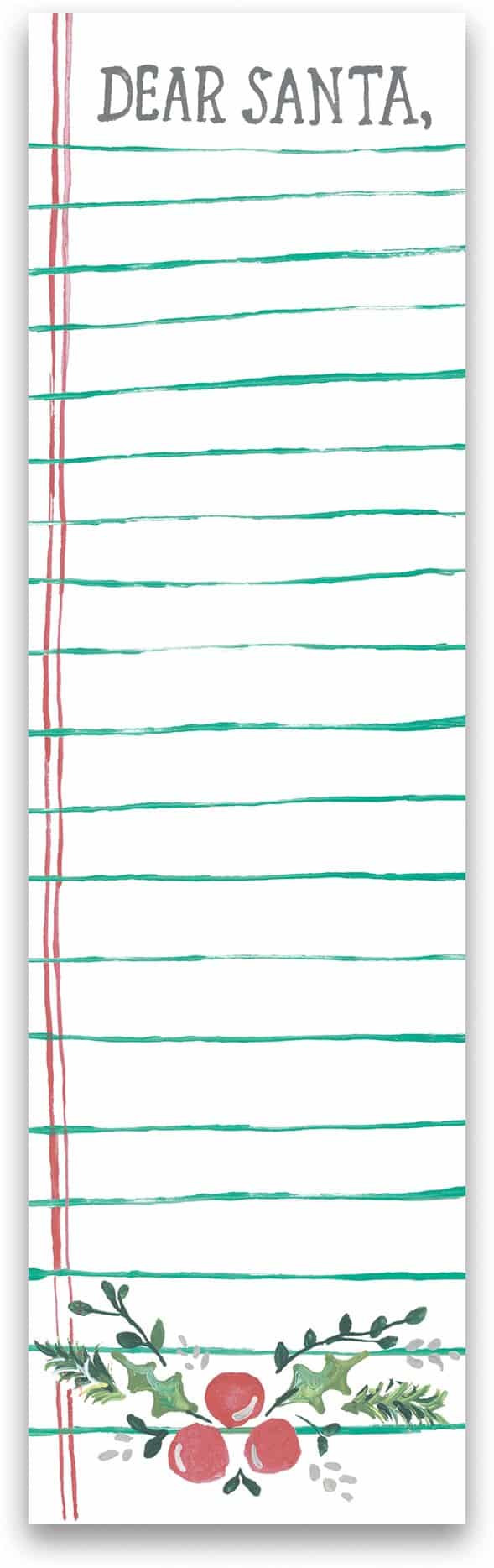 Notepad- Dear Santa