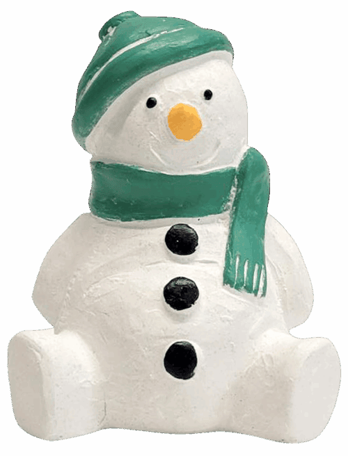 Sitting Snowman
