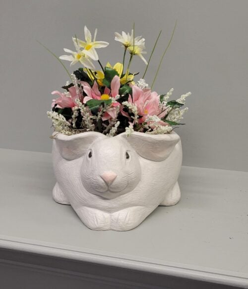 Spring Floral for Bunny Planter
