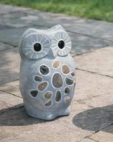 Large Owl with Stones