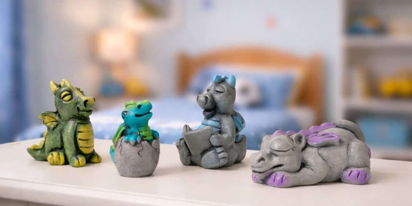 Book Dragon, Hatchling Dragon, Baby Dragon, Sleeping Dragon