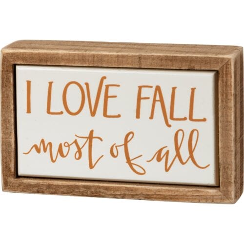 Sign - Fall Most of All