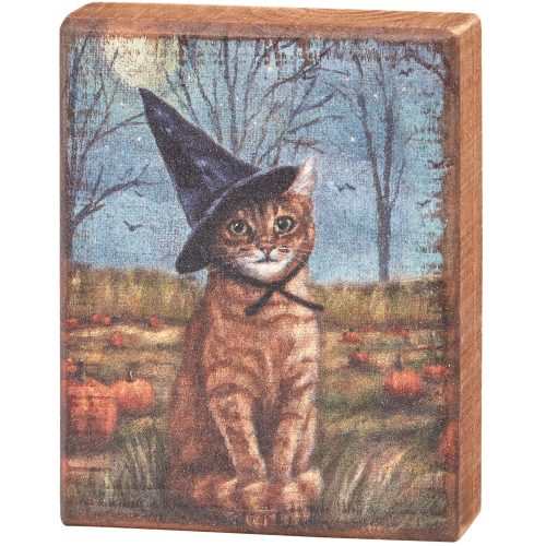 Sign - Witch Cat