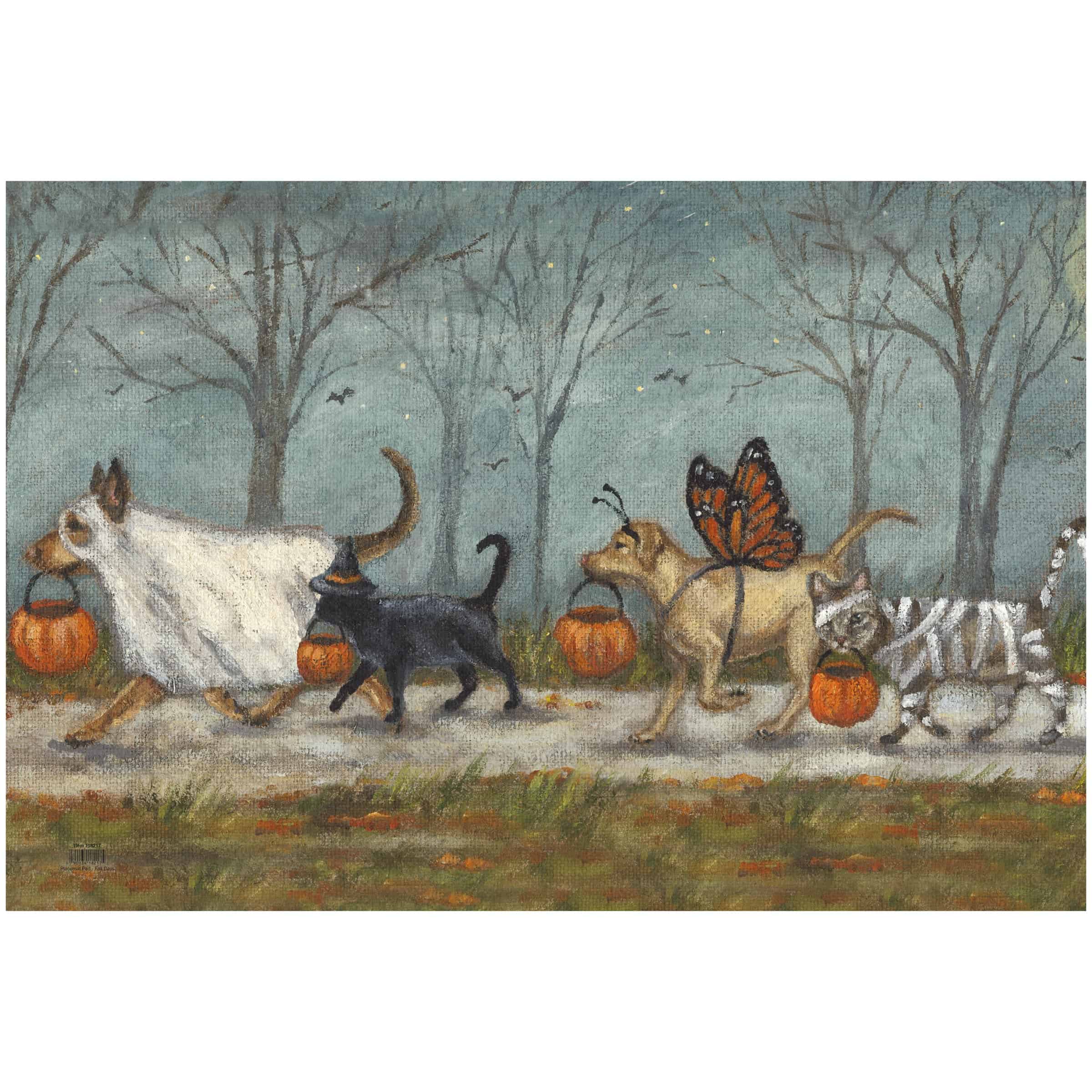 Placemat - Spooky Pets