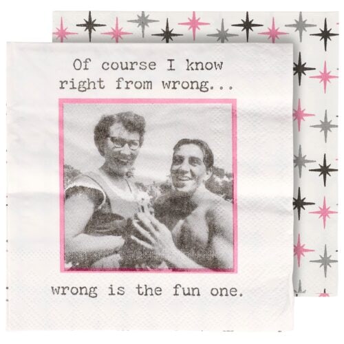 Napkin - Right/Wrong