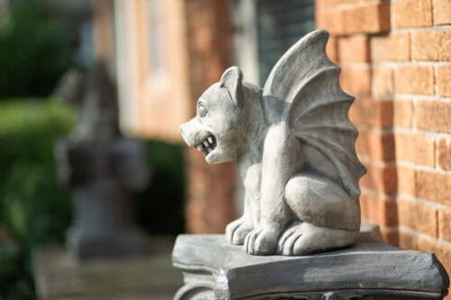 Gargoyle by front door