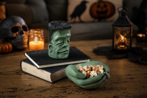 Monster Head and Haunted hands