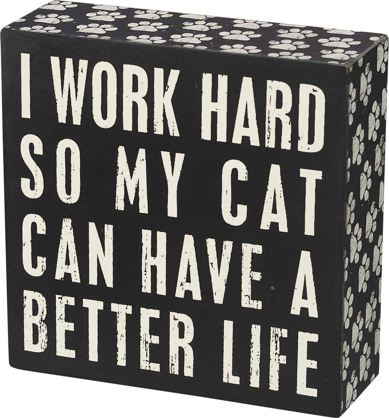 Sign - Cat Can