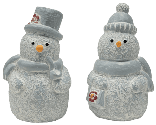 Mr. & Mrs. Snowman